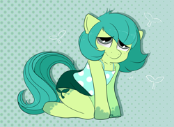 Size: 2223x1619 | Tagged: safe, artist:ponycide, oc, oc only, oc:sage floret, anthro, earth pony, unguligrade anthro, coat markings, female, mare, simple background, solo