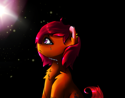 Size: 1315x1033 | Tagged: safe, artist:kourma, oc, oc only, pony, sad