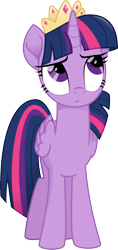 Size: 3000x6370 | Tagged: safe, artist:aqua-pony, twilight sparkle, twilight sparkle (alicorn), alicorn, pony, my little pony: the movie, absurd resolution, crown, cute, female, jewelry, mare, regalia, simple background, solo, transparent background, twiabetes, vector