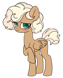 Size: 1810x2230 | Tagged: safe, artist:hawthornss, oc, oc only, oc:whipped dream, pony, blushing, cute, female, looking at you, mare, next generation, offspring, one hoof raised, parent:cheese sandwich, parent:pinkie pie, raised hoof, simple background, solo, transparent background