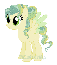 Size: 365x412 | Tagged: safe, artist:talentspark, oc, oc only, pegasus, pony, female, mare, simple background, solo, transparent background