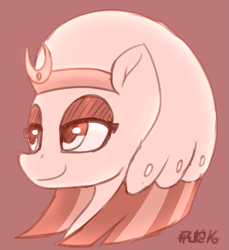 Size: 791x864 | Tagged: safe, artist:puetsua, somnambula, pegasus, pony, bust, female, head, mare, monochrome, signature, sketch, solo