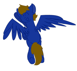 Size: 1061x971 | Tagged: safe, artist:mlpcreationist, oc, oc only, oc:ferrum, element pony, object pony, original species, pegasus, pony, ponified, request, solo, waving