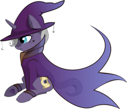 Size: 3321x2840 | Tagged: safe, artist:cinderfall, artist:hippykat13, oc, oc only, oc:eclipsing, pony, hat, simple background, transparent background, vector, wizard, wizard hat