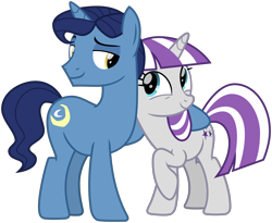 Size: 3650x3000 | Tagged: safe, artist:cheezedoodle96, night light, twilight velvet, pony, unicorn, once upon a zeppelin, .svg available, couple, eye contact, female, husband and wife, lidded eyes, looking at each other, male, mare, nightvelvet, raised hoof, shipping, simple background, stallion, straight, svg, transparent background, vector