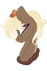 Size: 640x960 | Tagged: safe, artist:immagoddampony, oc, oc only, oc:melkie, pony, bust, female, mare, portrait, simple background, solo, transparent background