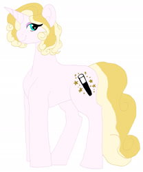 Size: 2205x2653 | Tagged: safe, artist:positivest, oc, oc only, oc:morning glory, unicorn, adopted offspring, offspring, parent:fleur-de-lis, parent:iron will, parent:prince blueblood, parent:trixie, parents:fleur-de-blueblood, solo