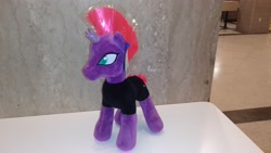 Size: 4160x2340 | Tagged: safe, tempest shadow, my little pony: the movie, build-a-bear, irl, photo, plushie