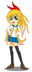 Size: 1731x3845 | Tagged: safe, artist:trungtranhaitrung, equestria girls, chitoge kirisaki, crossover, equestria girls-ified, nisekoi