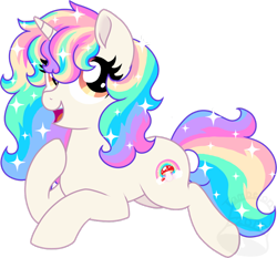 Size: 900x839 | Tagged: safe, artist:tambelon, oc, oc only, oc:fairytale, pony, unicorn, female, looking at you, mare, simple background, solo, transparent background, watermark