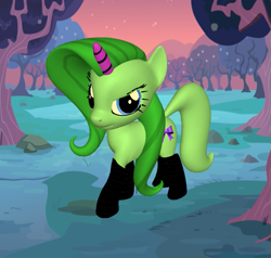 Size: 617x588 | Tagged: safe, artist:sivanhe, pony, pony creator, 3d, ponified, ponylumen, sonic the hedgehog (series), zeena