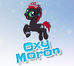 Size: 987x883 | Tagged: safe, oc, oc only, oc:oxy moron, earth pony, pony, my little pony: the movie, mlp movie pony maker, solo