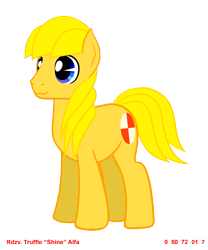Size: 2000x2400 | Tagged: safe, artist:truffle shine, oc, oc only, oc:truffle shine, earth pony, pony, robot, artificial intelligence, genderless, male, simple background, solo, stallion, transparent background