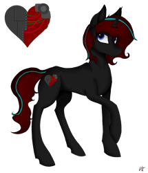 Size: 1953x2273 | Tagged: safe, artist:lacunah, oc, oc only, oc:vivacious, pony, cutie mark, cutie mark background, simple background, solo, transparent background