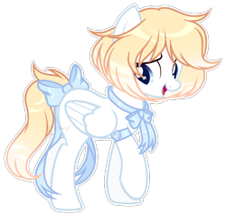 Size: 1816x1732 | Tagged: safe, artist:lnspira, oc, oc only, pegasus, pony, bow, femboy, male, ribbon, simple background, solo, tail bow, transparent background, trap