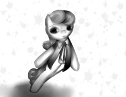 Size: 900x700 | Tagged: safe, artist:pipomanager-mimmi, bon bon, sweetie drops, pony, bipedal, clothes, solo