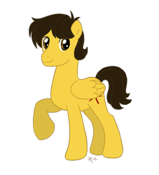 Size: 2334x2576 | Tagged: safe, oc, oc only, oc:autumn harvest, pegasus, pony, 2018 community collab, derpibooru community collaboration, male, simple background, solo, transparent background