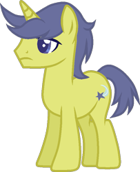 Size: 617x758 | Tagged: safe, artist:otakuchicky1, comet tail, pony, unicorn, male, older, simple background, solo, stallion, transparent background