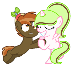 Size: 359x316 | Tagged: safe, artist:duyguusss, button mash, oc, oc:dakota chaos, alicorn, pony, base used, female, filly, simple background, transparent background