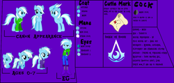 Size: 1257x596 | Tagged: safe, artist:darktailsko, oc, oc only, oc:speedy, oc:speedy moon, pony, unicorn, equestria girls, broken horn, equestria girls-ified, horn, male, reference sheet, solo, stallion, the town that feared nightfall