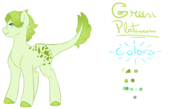 Size: 6500x4000 | Tagged: safe, artist:mah521, oc, oc only, oc:green platinum, dracony, hybrid, absurd resolution, interspecies offspring, male, offspring, parent:rarity, parent:spike, parents:sparity, reference sheet, solo