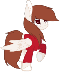 Size: 632x764 | Tagged: safe, artist:galacticdogz, pony, clothes, clyde donovan, hoodie, ponified, simple background, solo, south park, transparent background
