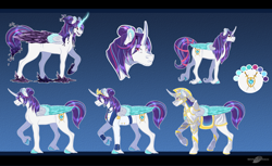 Size: 2090x1280 | Tagged: safe, artist:bijutsuyoukai, oc, oc only, alicorn, pony, armor, crystal, magic, male, offspring, parent:princess cadance, parent:shining armor, parents:shiningcadance, solo, stallion