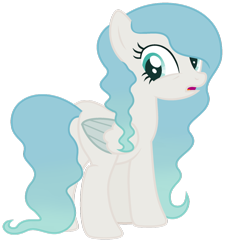 Size: 1024x1125 | Tagged: safe, artist:cindydreamlight, oc, oc only, pegasus, pony, colored wings, colored wingtips, female, mare, simple background, solo, transparent background