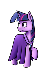 Size: 1500x2348 | Tagged: safe, artist:alexi148, twilight sparkle, clothes, female, jewelry, mage, mare, pendant, robe, simple background, solo, transparent background