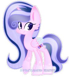 Size: 949x1039 | Tagged: safe, artist:spectrumnightyt, oc, oc only, alicorn, pony, female, mare, simple background, solo, transparent background