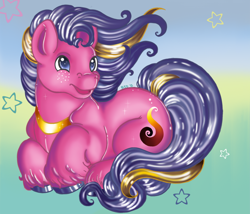 Size: 1024x878 | Tagged: safe, artist:uniramacos, g1, fireball, mountain boy ponies, solo, unshorn fetlocks