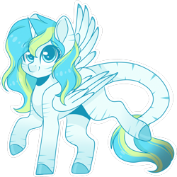 Size: 2048x2048 | Tagged: safe, artist:cinnamontee, oc, oc only, oc:inky, alicorn, pony, female, high res, mare, simple background, solo, transparent background