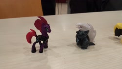 Size: 4128x2322 | Tagged: safe, photographer:horsesplease, grubber, songbird serenade, tempest shadow, my little pony: the movie, irl, malaysia, merchandise, my busy books, photo, pretty pretty tempest, toy