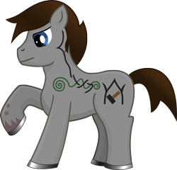 Size: 2725x2619 | Tagged: safe, artist:malte279, oc, oc only, oc:graystan, earth pony, pony, free to use, pen and paper rpg, simple background, transparent background, vector