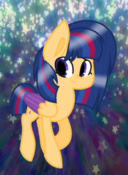 Size: 536x728 | Tagged: safe, artist:aniakucyk, oc, oc only, offspring, parent:flash sentry, parent:twilight sparkle, parents:flashlight, solo