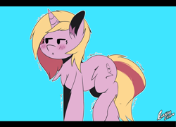 Size: 4843x3480 | Tagged: safe, artist:enryuuchan, oc, oc only, oc:tied hooves, pony, unicorn, femboy, male, shy