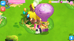 Size: 1136x640 | Tagged: safe, songbird serenade, pony, my little pony: the movie, eye, eyes, gameloft, sia (singer), solo