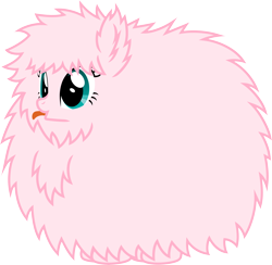 Size: 10000x9765 | Tagged: safe, artist:floppychiptunes, oc, oc only, oc:fluffle puff, .svg available, absurd resolution, simple background, solo, tongue out, transparent background, vector