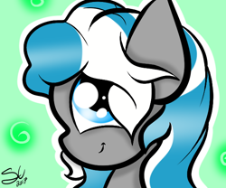 Size: 600x500 | Tagged: safe, artist:sugarcloud12, oc, oc only, oc:rain drop, pony, bust, female, mare, portrait, solo