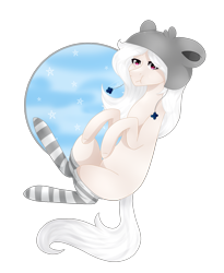 Size: 1501x1829 | Tagged: safe, artist:knaranayama, oc, oc only, oc:saint snow, earth pony, pony, clothes, female, mare, socks, solo, striped socks