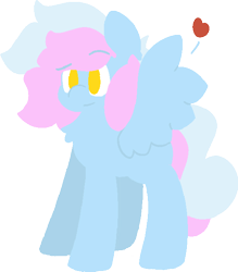 Size: 542x620 | Tagged: safe, artist:moonydusk, oc, oc only, oc:astral knight, heart, simple background, transparent background