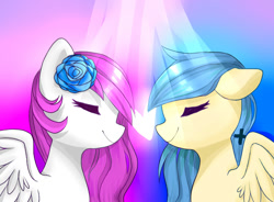 Size: 724x534 | Tagged: safe, artist:leafywind, oc, oc only, pegasus, pony, eyes closed, female, mare