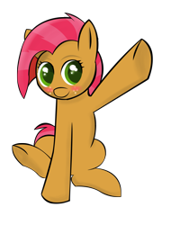 Size: 1703x2239 | Tagged: safe, artist:skyflys, babs seed, pony, colored pupils, cute, female, filly, solo