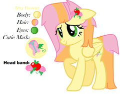 Size: 1424x1064 | Tagged: safe, artist:twinklestar2006, oc, oc only, oc:shyflower, pegasus, pony, base used, offspring, parent:big macintosh, parent:fluttershy, parents:fluttermac, solo