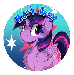 Size: 1605x1620 | Tagged: safe, artist:beardie, twilight sparkle, twilight sparkle (alicorn), alicorn, pony, best pony, simple background, solo, transparent background