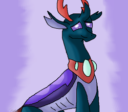 Size: 493x432 | Tagged: safe, artist:mojo1985, pharynx, changedling, changeling, to change a changeling, prince pharynx