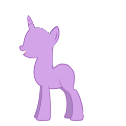 Size: 768x768 | Tagged: safe, artist:wonderschwifty, pony, unicorn, base, simple background