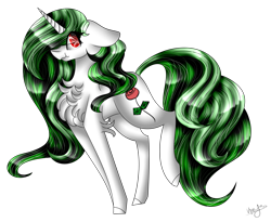 Size: 4611x3776 | Tagged: safe, artist:cat-chai, oc, oc only, oc:rose, pony, unicorn, chest fluff, female, high res, mare, simple background, solo, transparent background