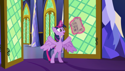 Size: 1920x1080 | Tagged: safe, screencap, twilight sparkle, twilight sparkle (alicorn), alicorn, shadow play, bipedal, solo