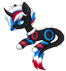 Size: 1416x1524 | Tagged: safe, artist:starrcoma, oc, oc only, oc:hallowaga, original species, pony, female, prone, simple background, solo, transparent background